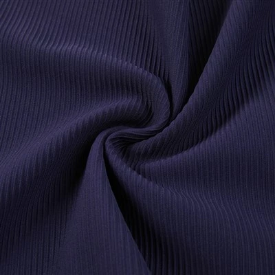 Ribbed Nylon Spandex Knit Fabric
